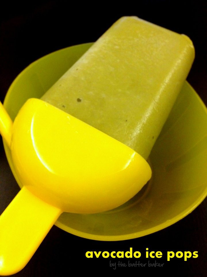 Avocado Ice Pops
