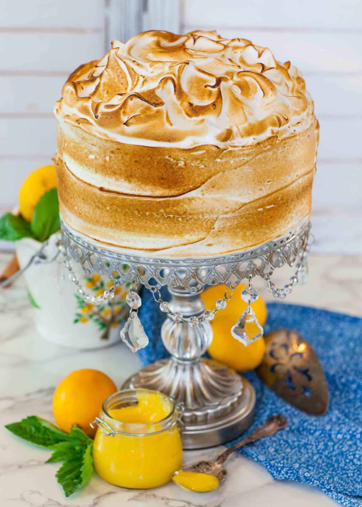 Lemon Meringue Cake