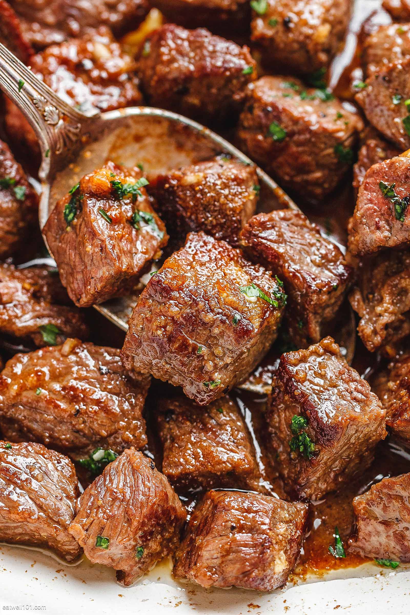 Garlic Butter Steak Bites