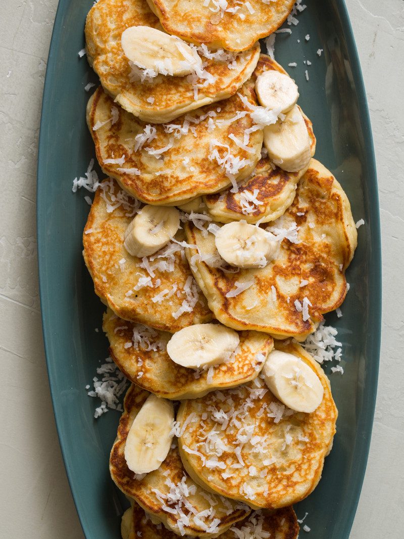 Coconut Banana Pancakes