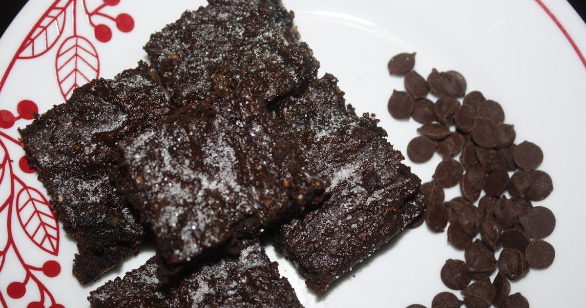 GFCF Carob Fudge Brownies