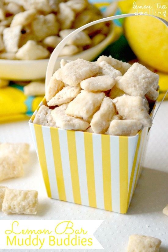 Lemon Bar Muddy Buddies