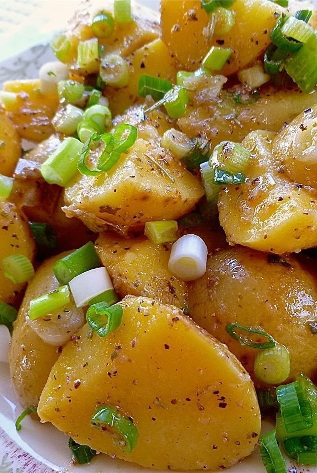 Light and Easy Greek Potato Salad