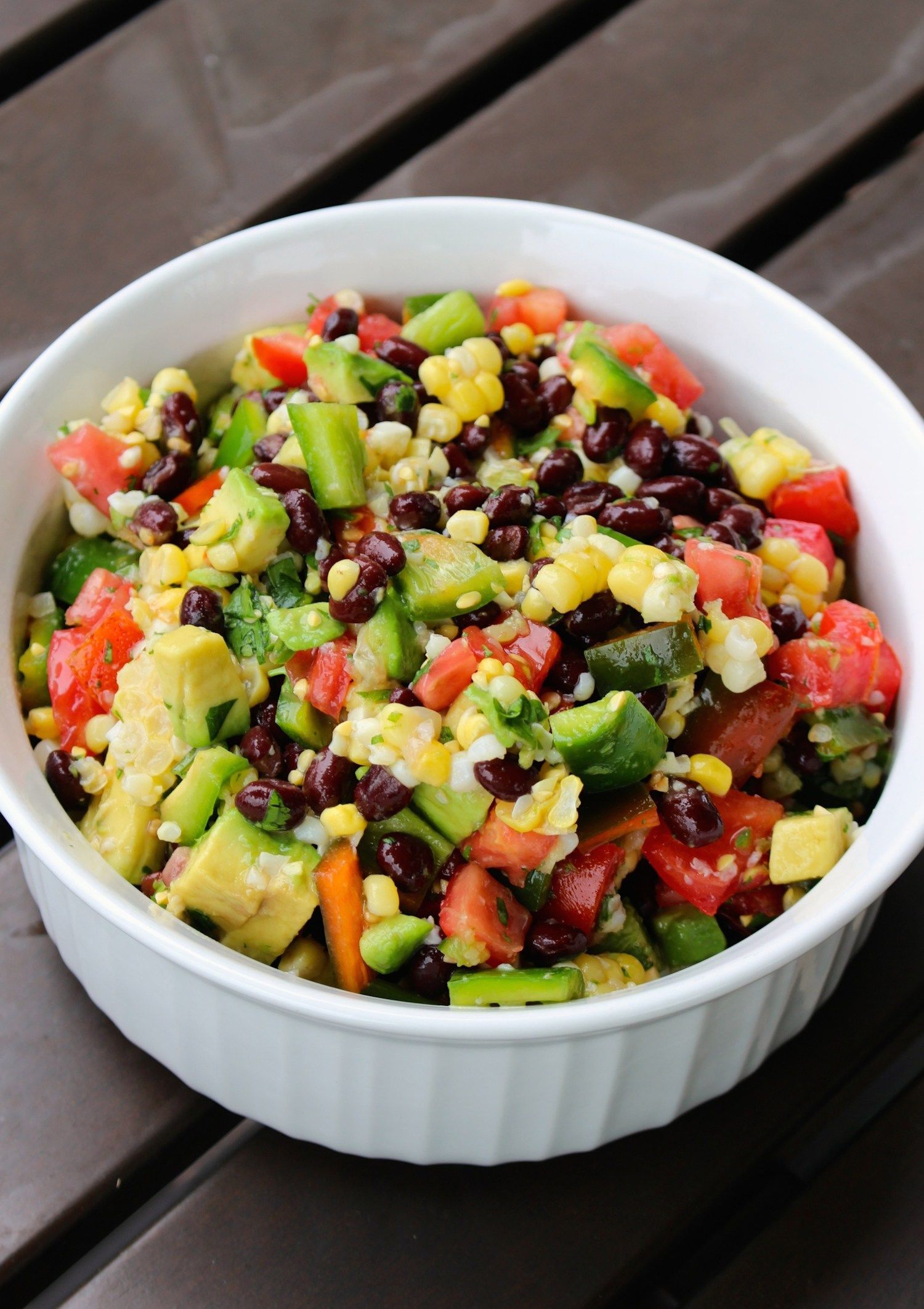 Simple Black Bean and Corn Salad