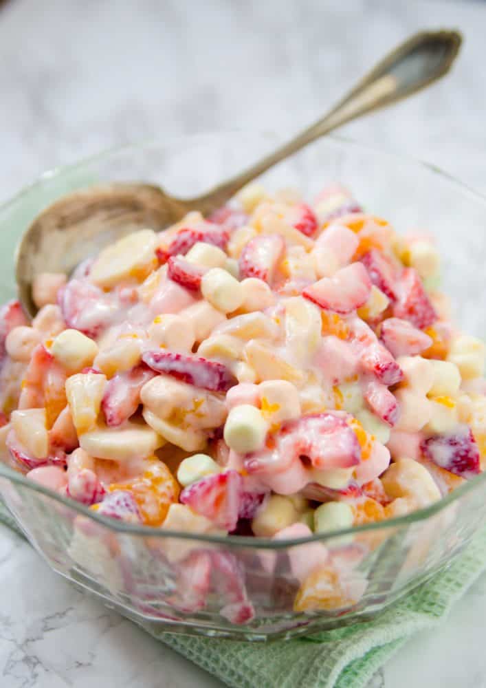 Easy Marshmallow Fruit Salad