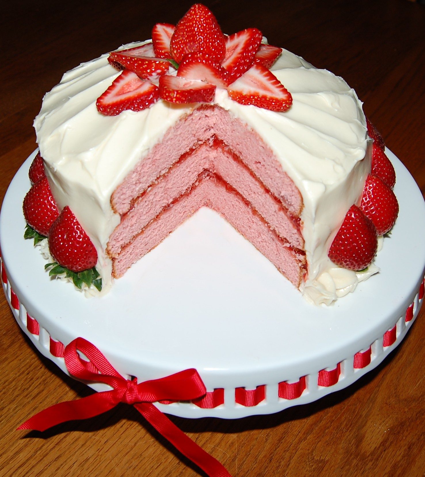 Strawberry Layer Cake