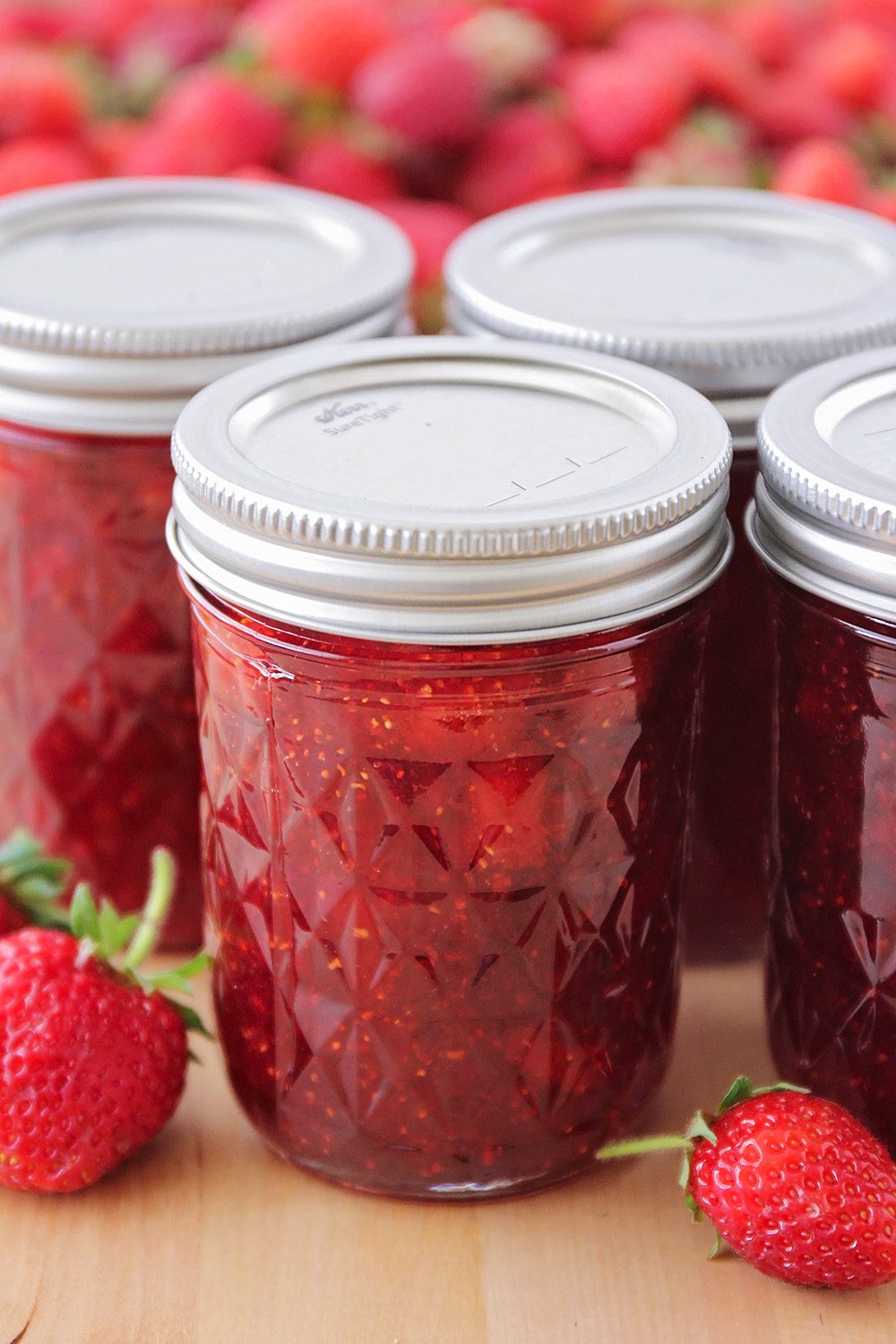 Simple Strawberry Jam - The Baker Upstairs