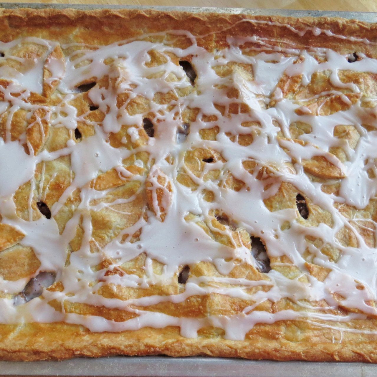Danish pastry Apple bars