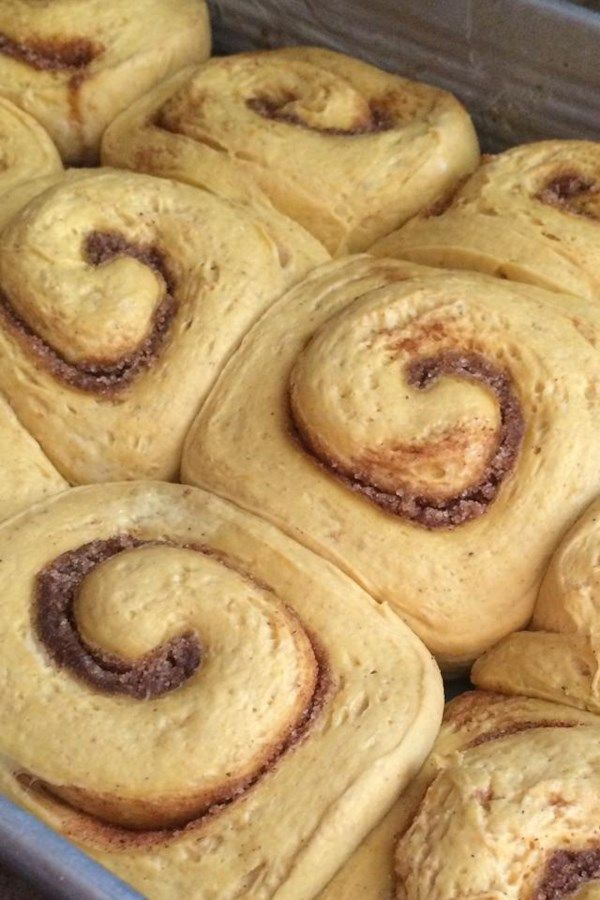 Pumpkin Cinnamon Rolls