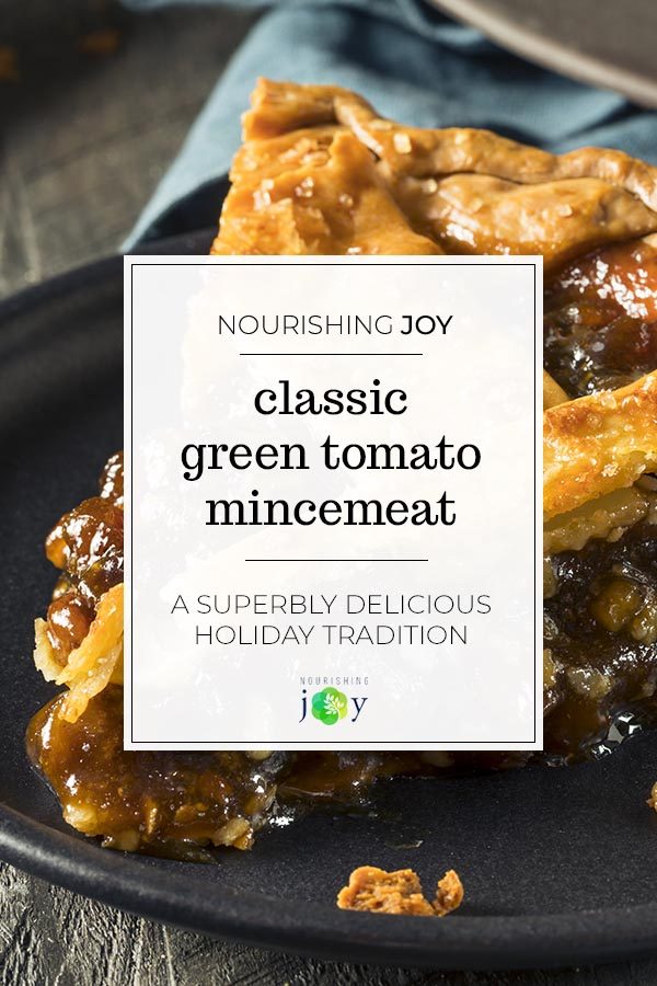 Delicious Green Tomato Mincemeat