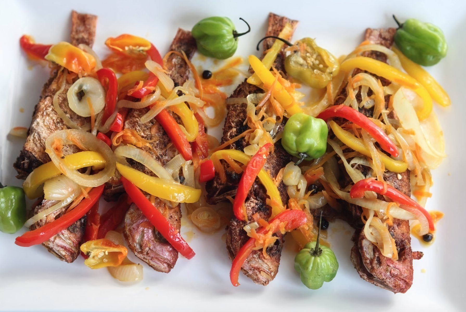 Jamaican Fried Snapper