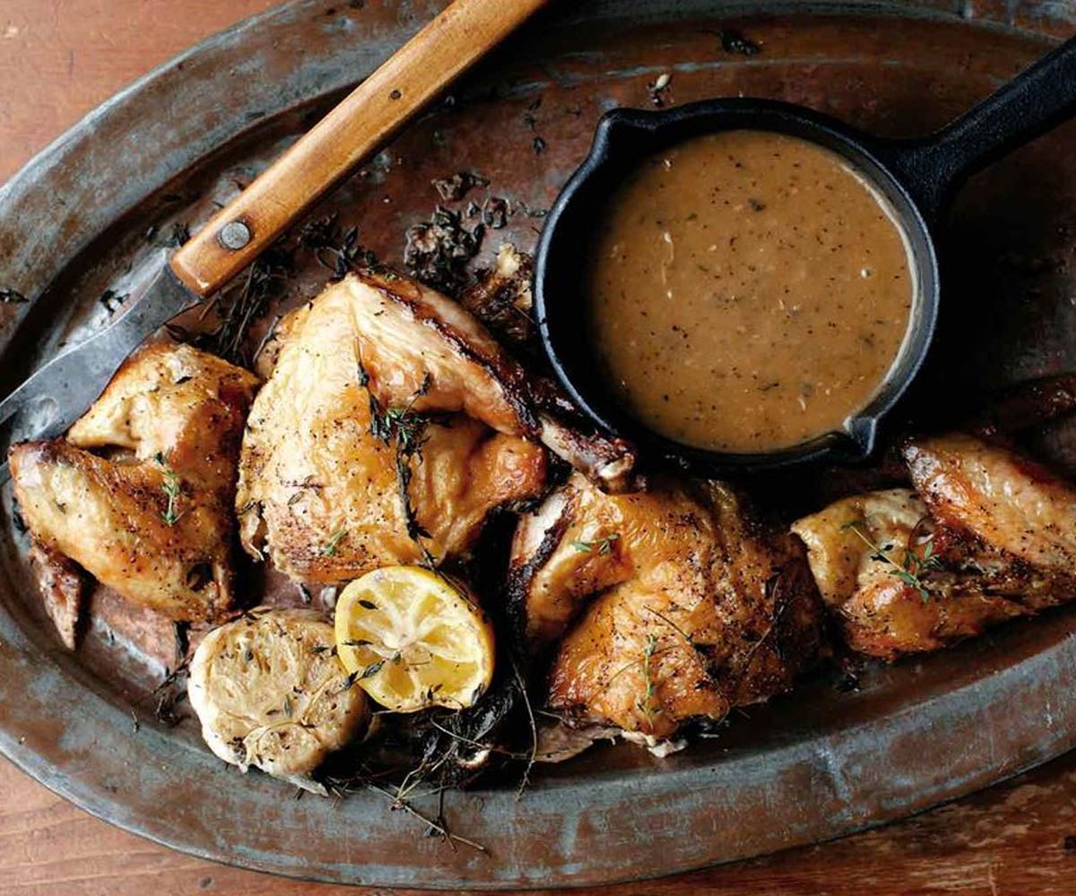 Roast Chicken Pan Gravy