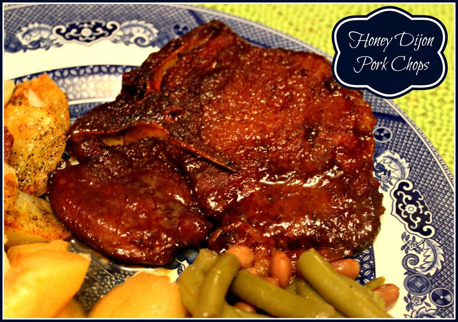 Honey Dijon Pork Chops