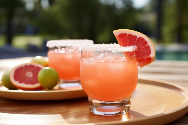 Laurens Grapefruit Margaritas