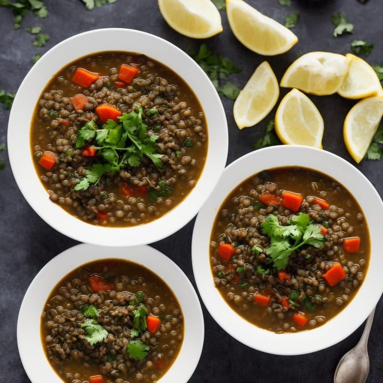 Chef John's Black Lentil Soup