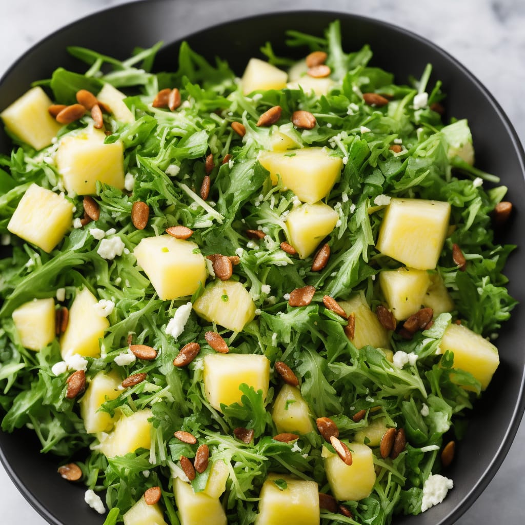 Pineapple Rocket Salad