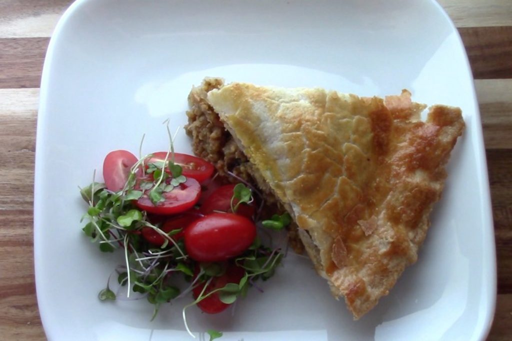 Millet Pie - The Buddhist Chef