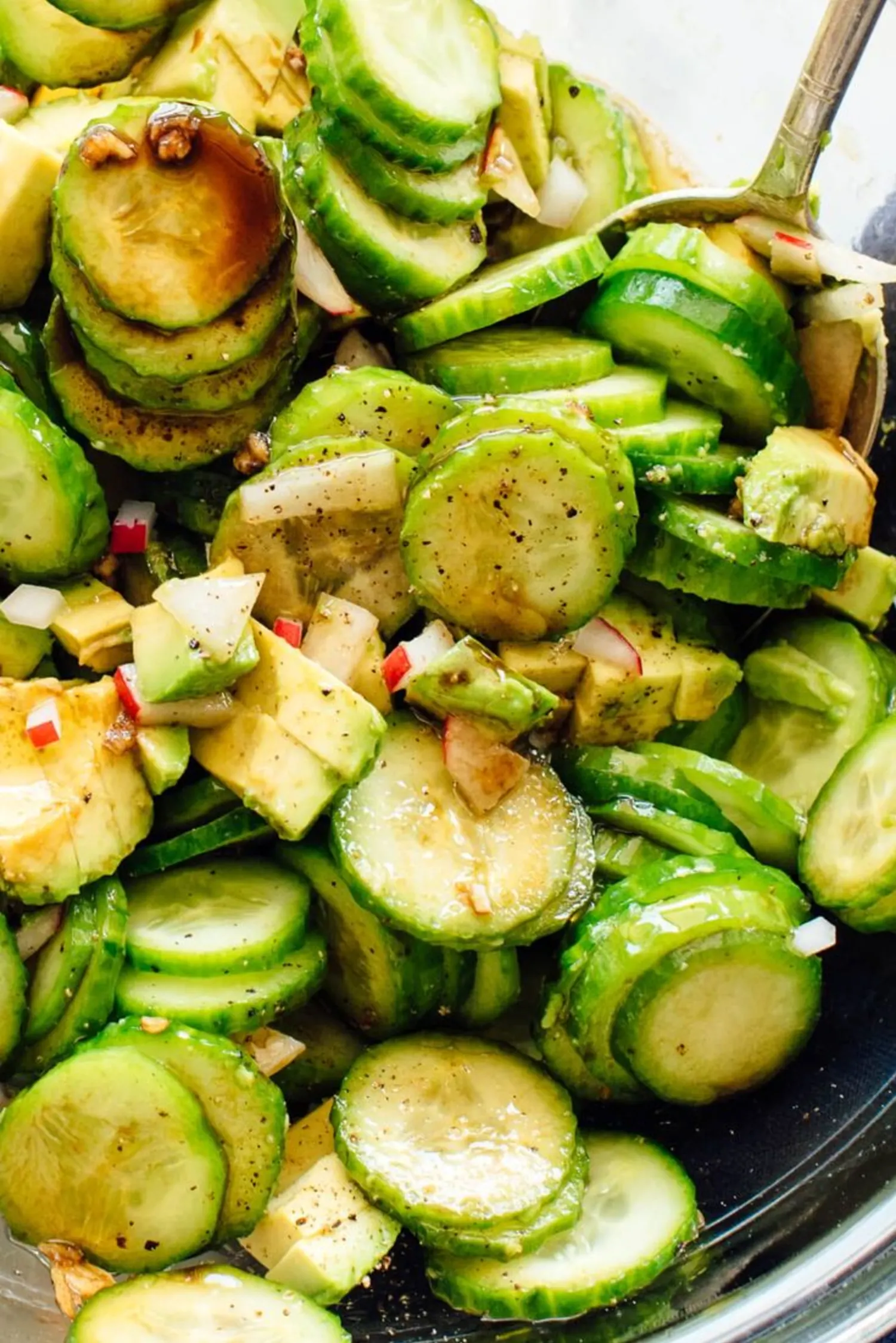 Cool Cucumber and Avocado Salad