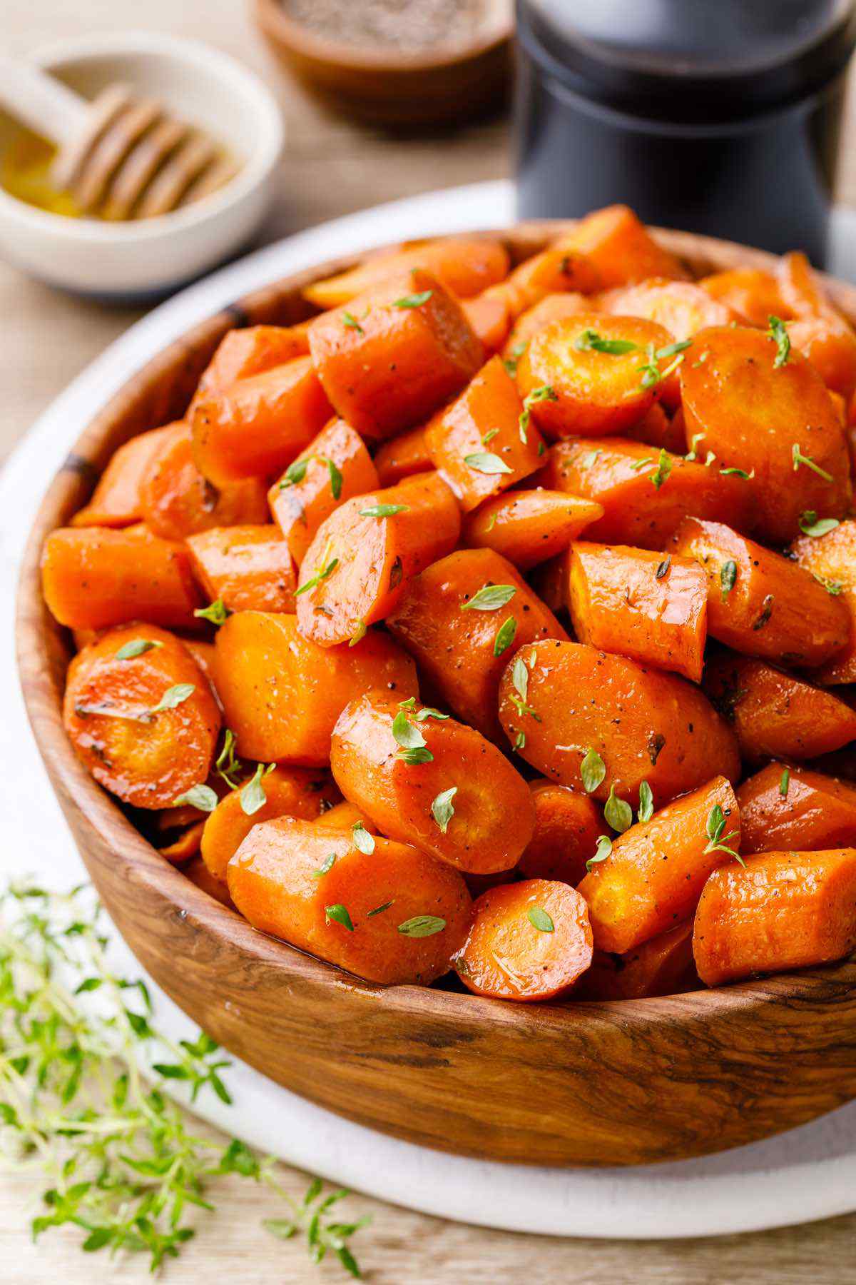 Honey-Balsamic Roasted Carrots