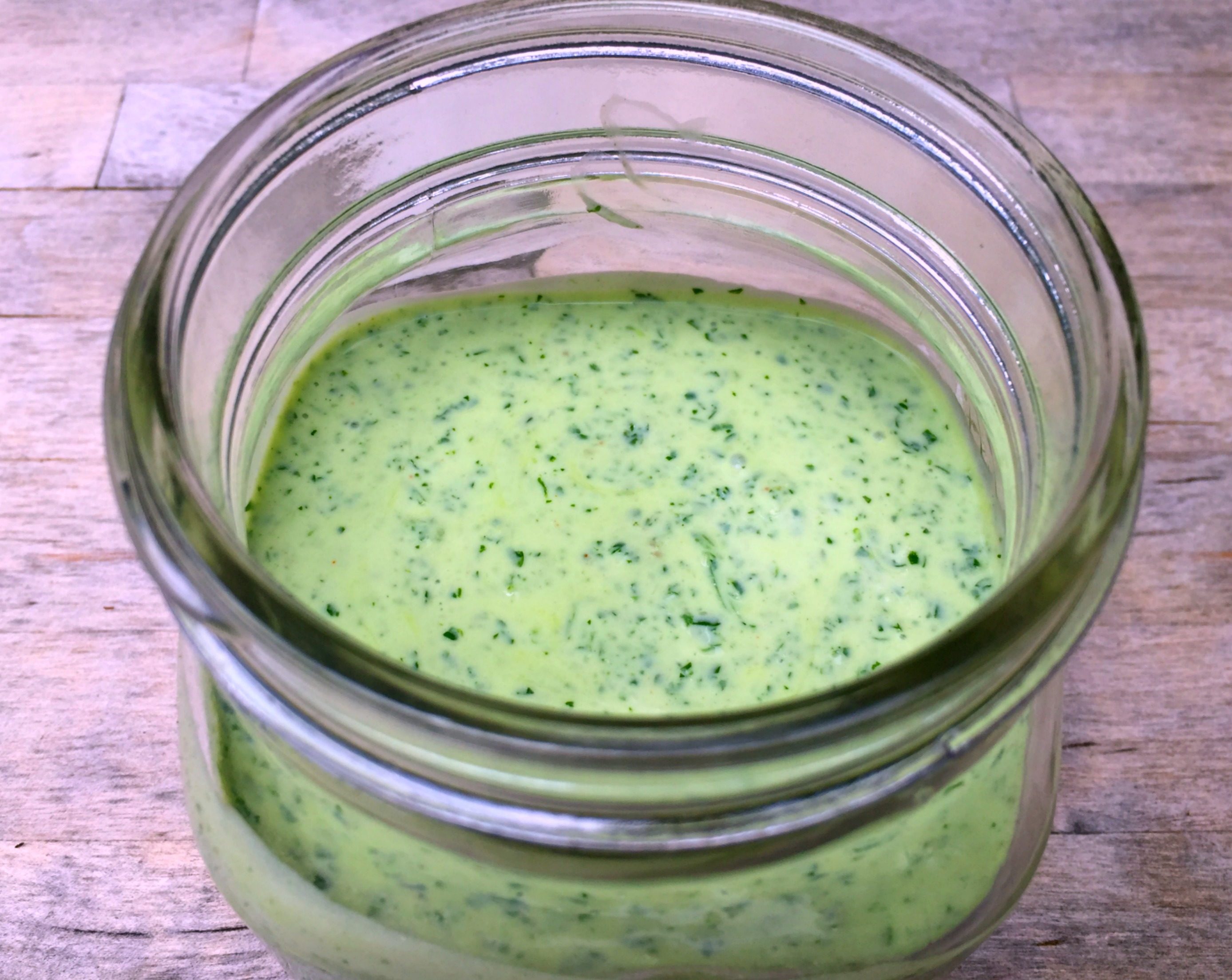 Creamy Green Sauce