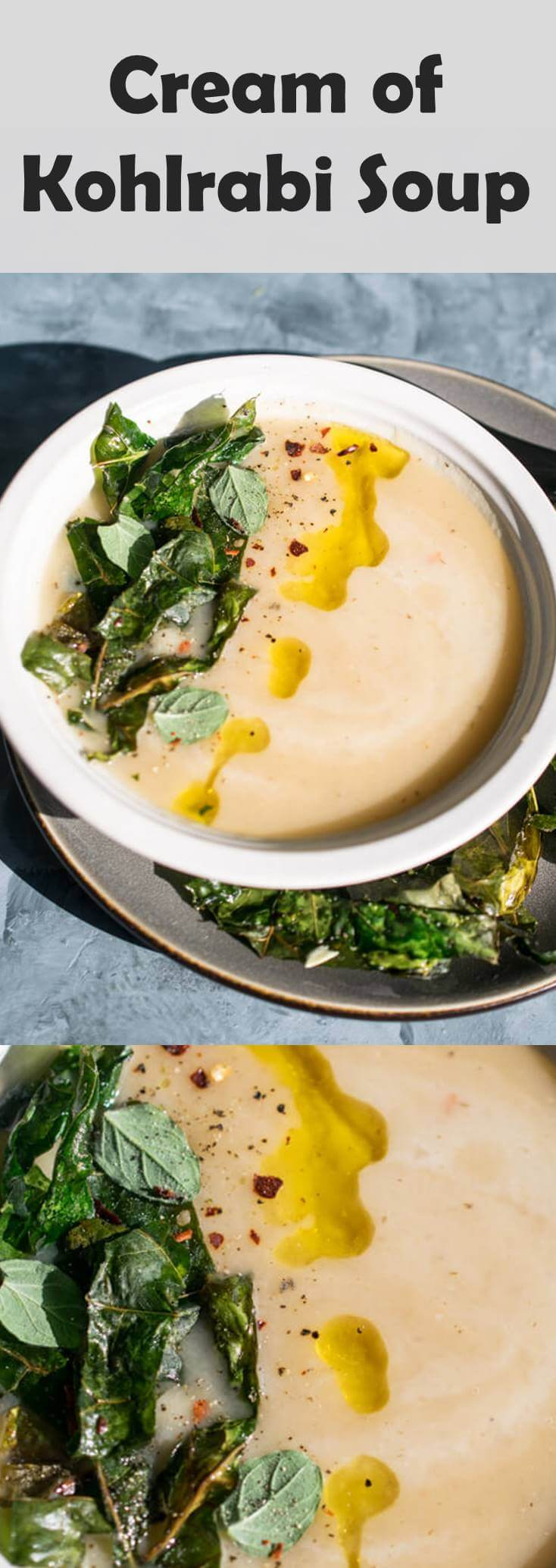 Cream of Kohlrabi Soup