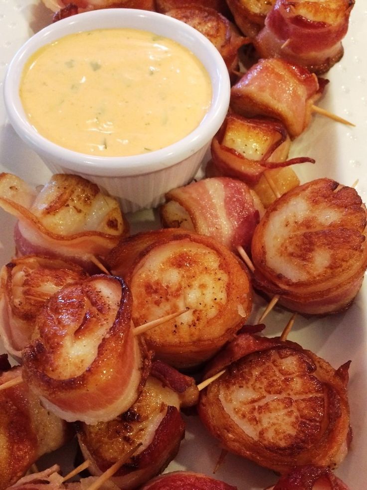 Delicious Bacon Wrapped Scallops