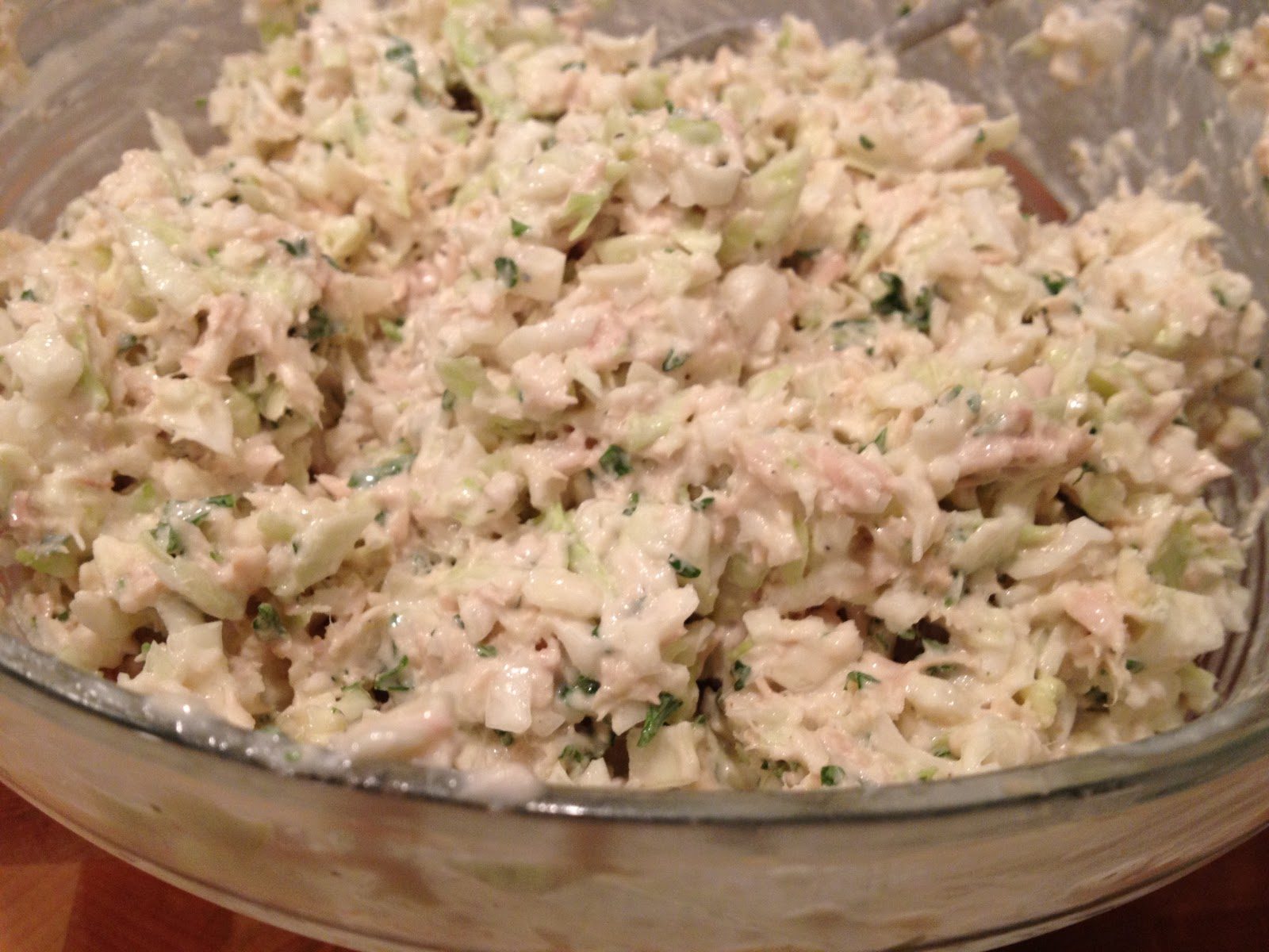 Tuna Salad with a crunch