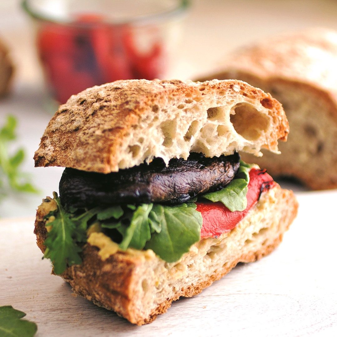 California Grilled Portobello Sandwich
