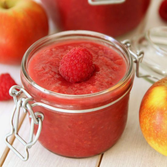 Raspberry Applesauce
