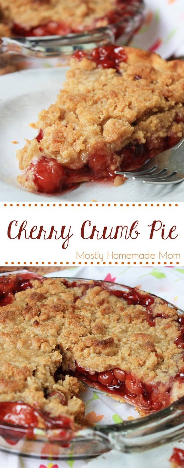 Cherry Crumb Pie