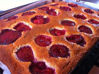 Lemon Plum Cake