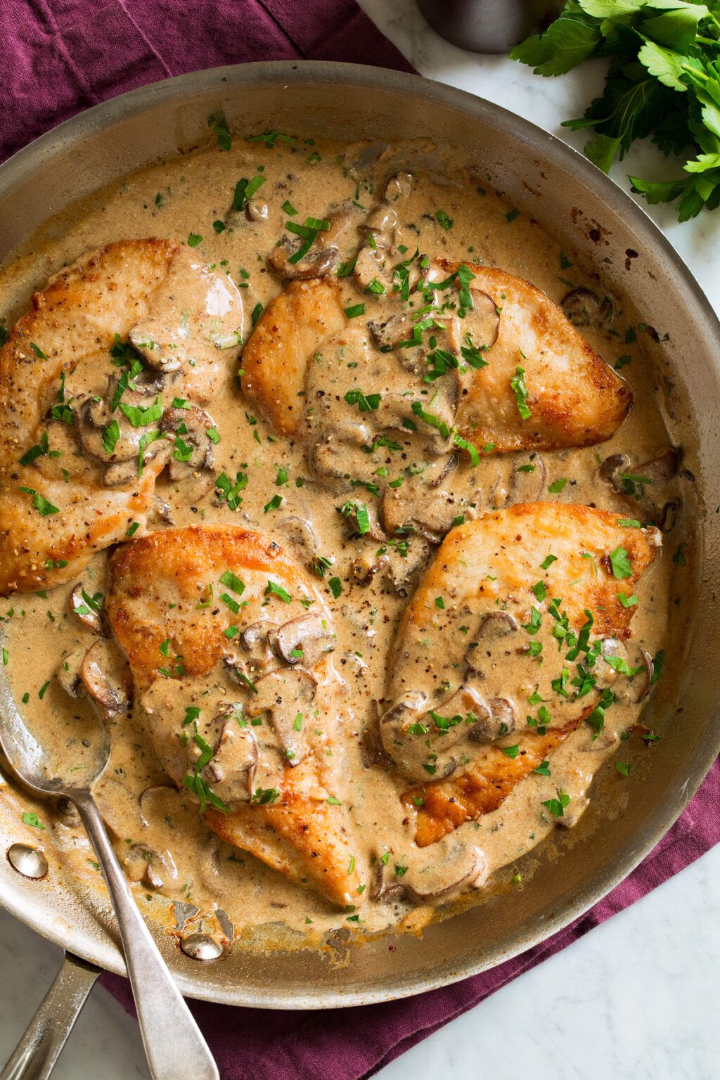 Creamy Chicken Marsala