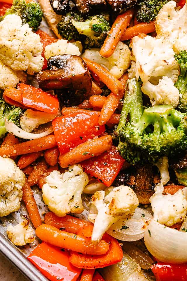 Easy Oven Roasted Vegetables