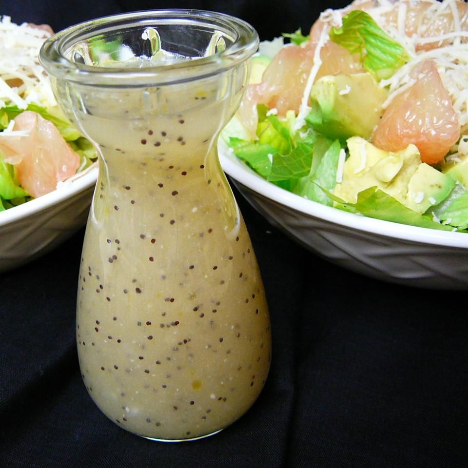 Healthier Poppy Seed Salad Dressing