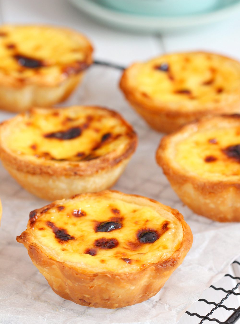 Delicious Portuguese egg tarts
