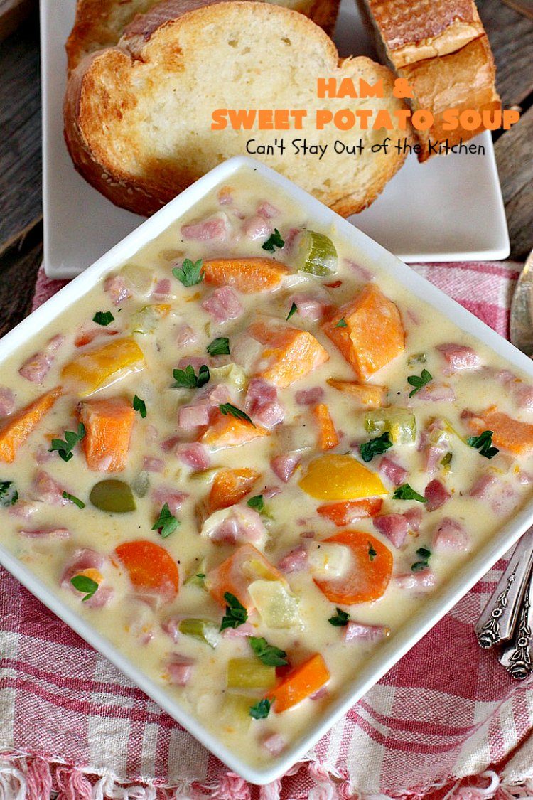 Ham and Sweet Potato Soup