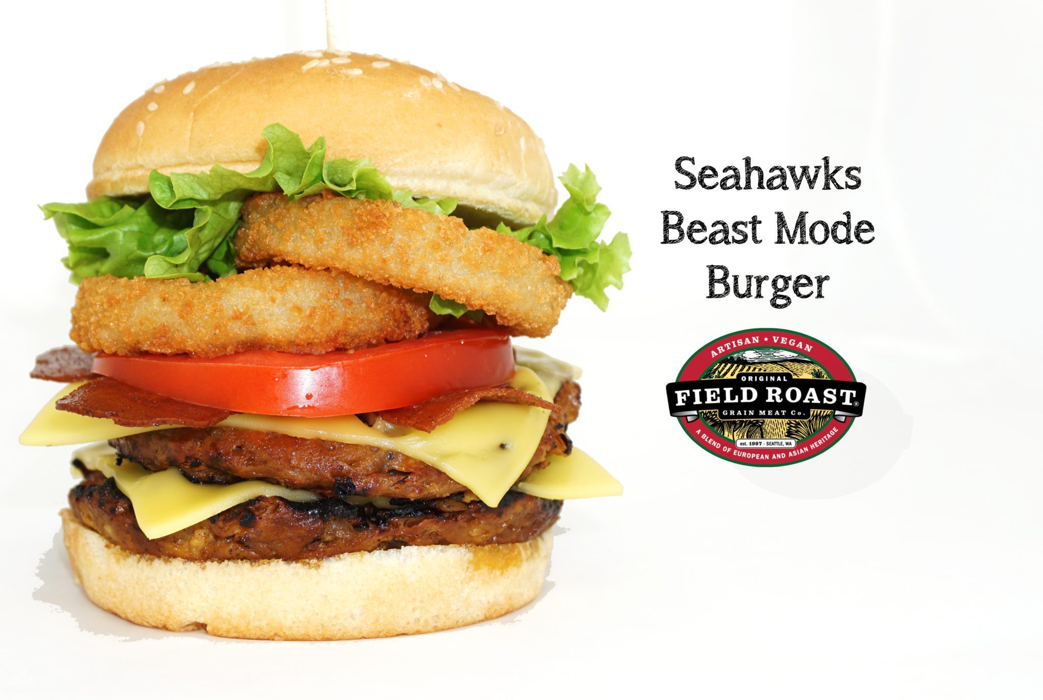 Seahawks Beast Mode Burger