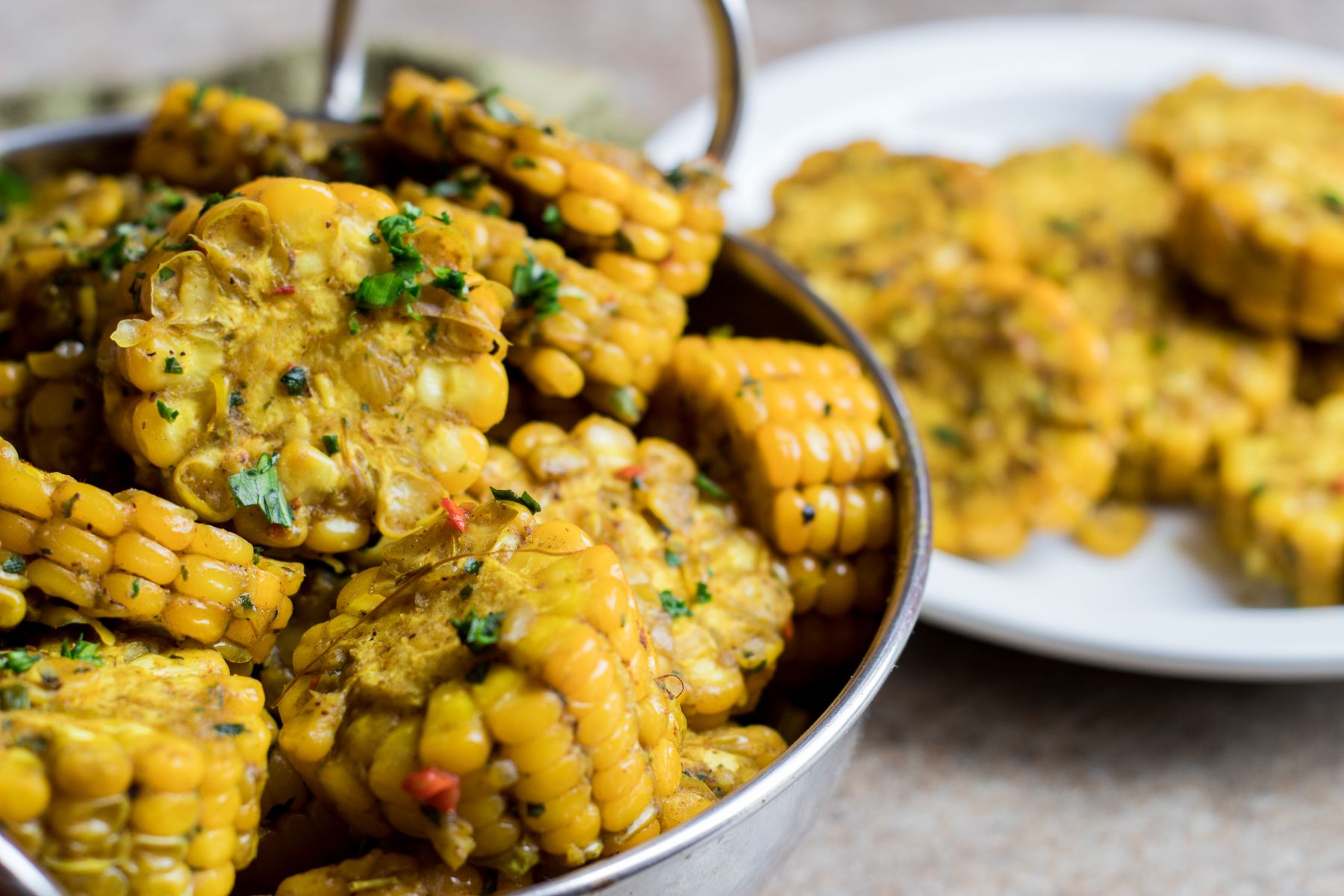 Curried Corn Dish