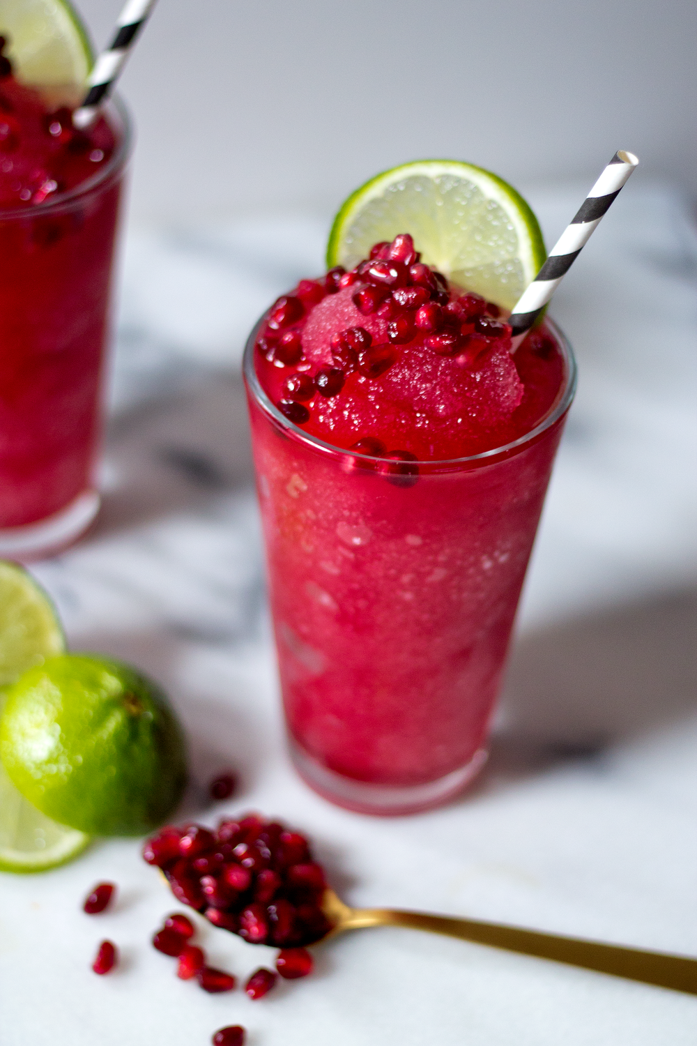 Pomegranate Gin Slush