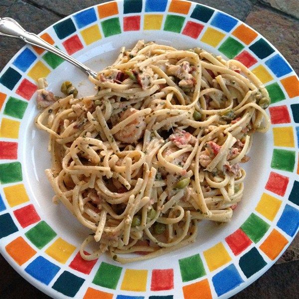 Amazing Shrimp and Langostino Lobster Linguine