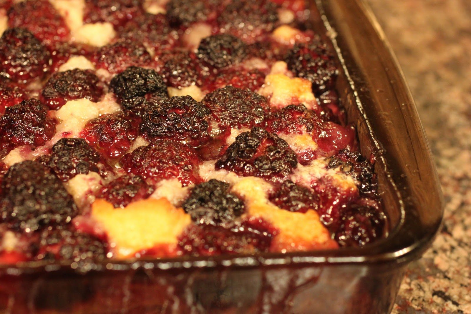 Traditional Blackberry Cobbler