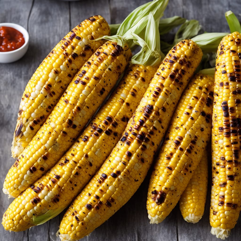 Juicy Grilled Corn On The Cob