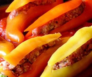 Stuffed Banana Peppers