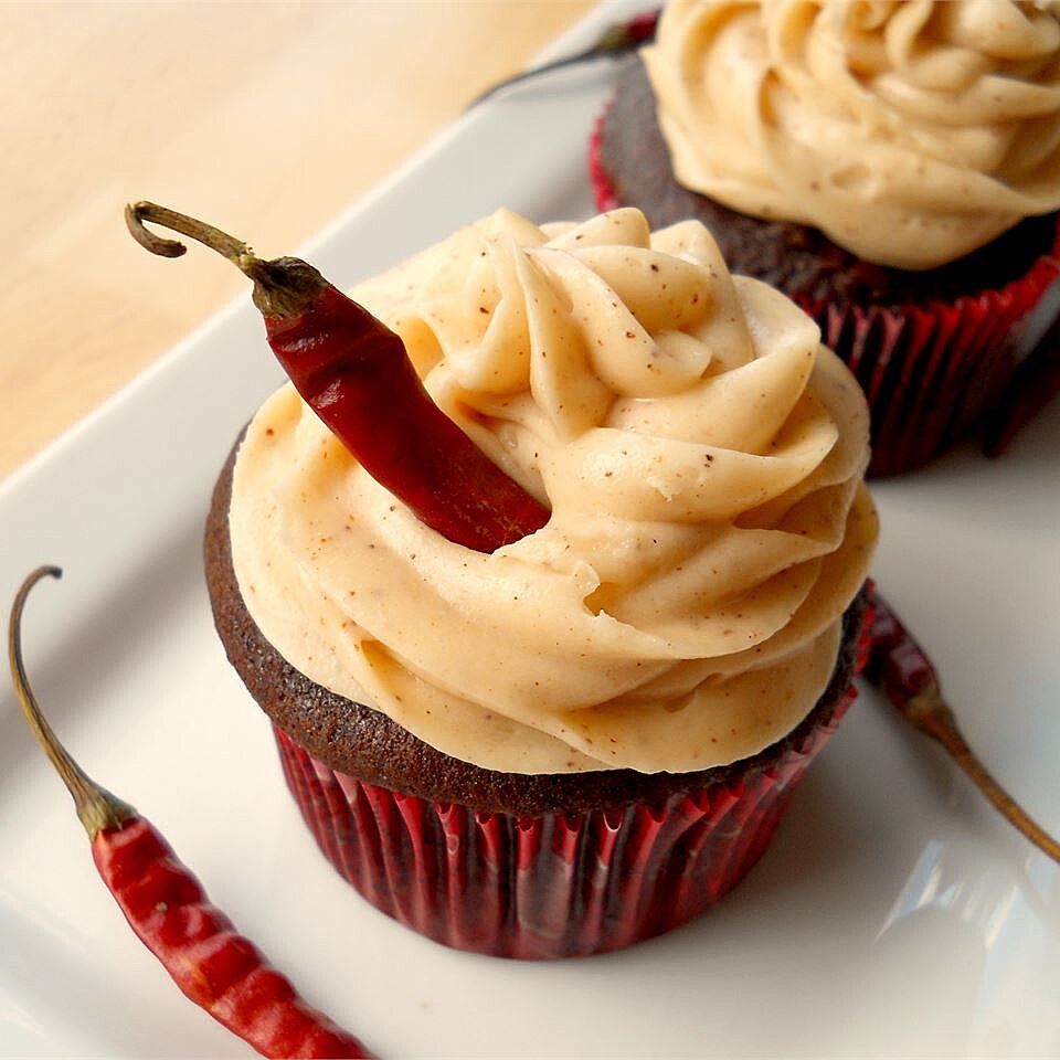 Cinco de Chili Chocolate Cupcakes