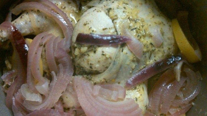 Olive Oil Pressure-Cooked Whole Roasted Chicken