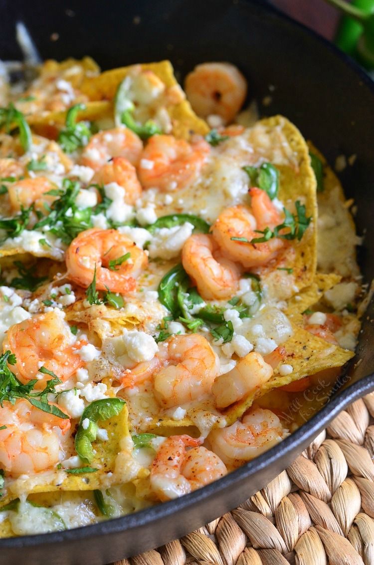 Jalapeno Shrimp Nachos