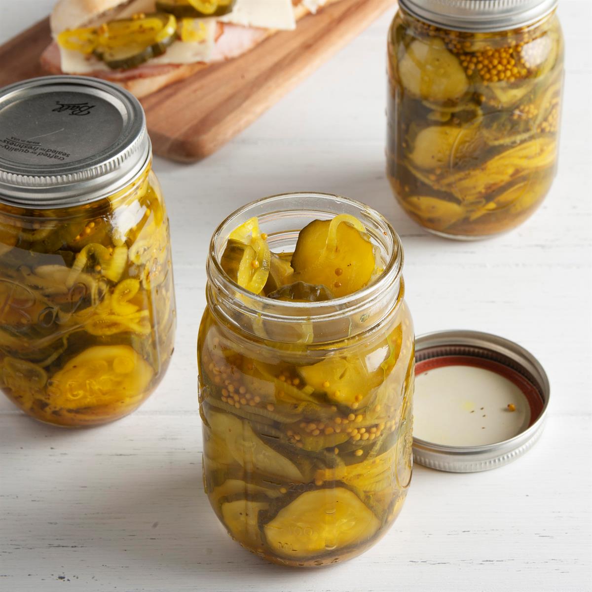 Amish Refrigerator Bread Butter Pickles
