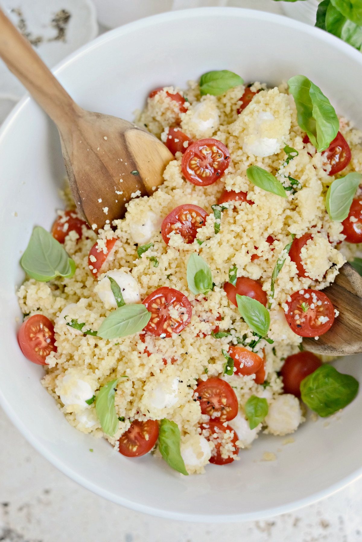 Caprese Couscous Salad
