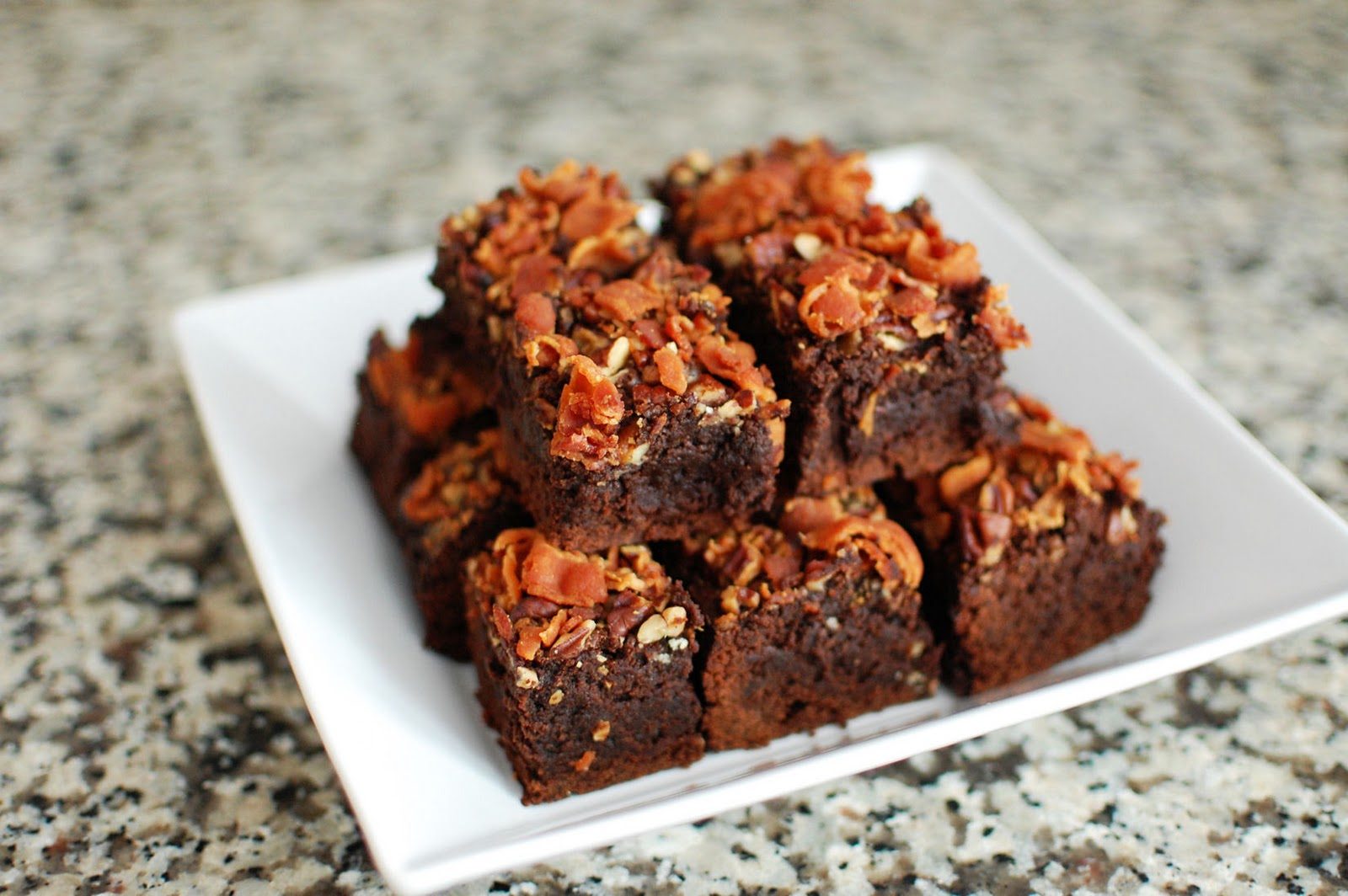 Bacon Bourbon Brownies