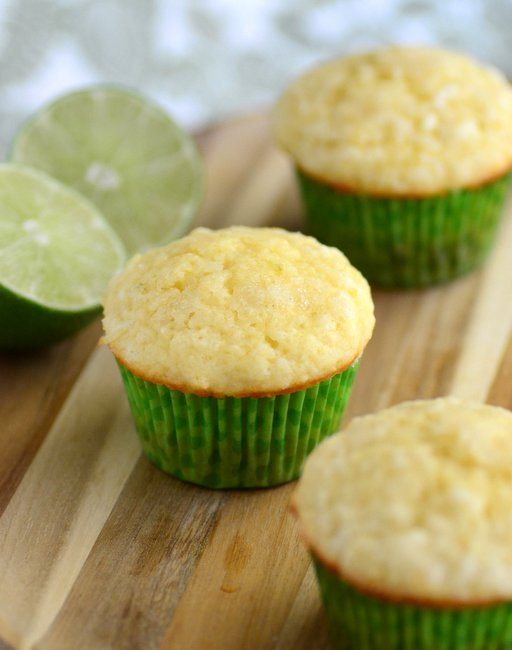 Coconut Lime Muffins - Baking Bites